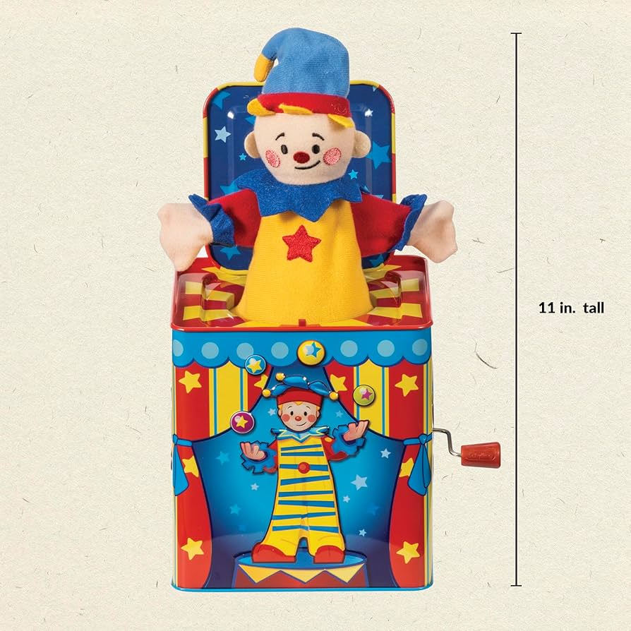 Amazon.co.jp: Silly Circus Musical Clown In The Box : おもちゃ